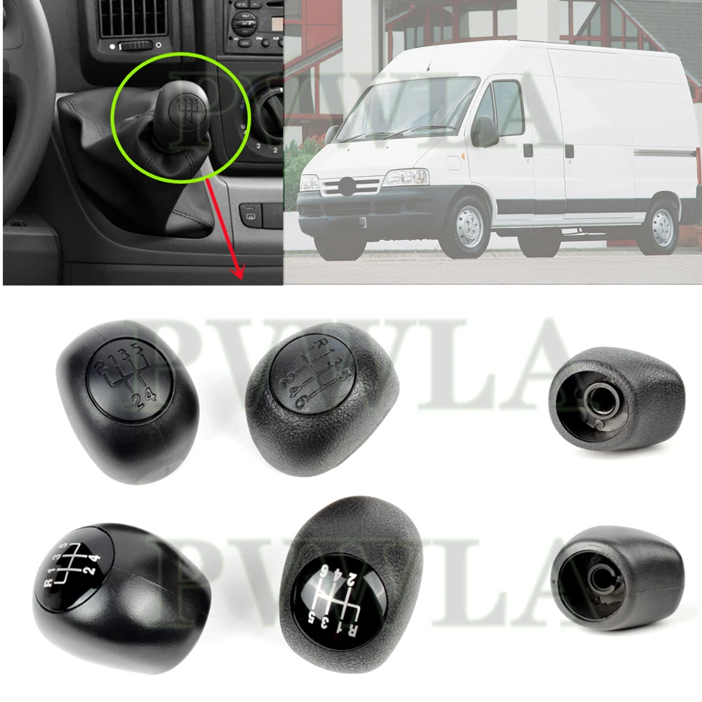 5/6 Speed Manual Stick Gear Shift Knob For CitroenJumper&Relay 1994 1995 1996 1997 1998 1999 2000 2001 2002 2003 2004 2005 2006