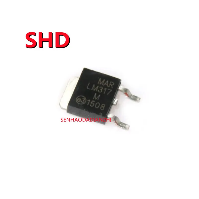 10PCS LM317M LM317 TO252 SOT LM317MDT SMD voltage regulator IC new original