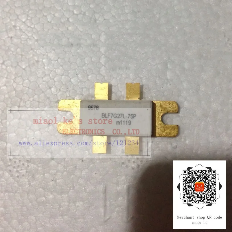 

100%Original: BLF7G27L-75P BLF7G27L-75P,112 BLF7G27L-75P,118 [ RF FET LDMOS 18A 65V 12W 17DB 2.3GHz-2.4GHz SOT1121A] transistor