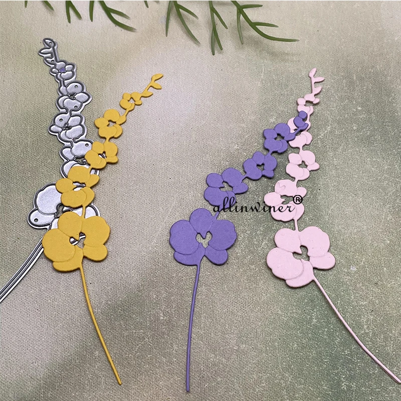 New Flower strip Metal Cutting Dies Stencils For DIY Scrapbooking Decorative Embossing Handcraft Die Cutting Template