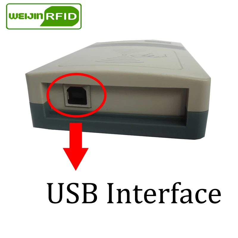 UHF RFID reader writer VIKITEK VFR08 USB port  915mhz 900mhz 868mhz passive rfid tag label inlay card sticker copier encoder