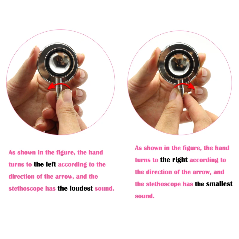 Medical Professional Dual Head Cardiology Stethoscope Blood Pressure Device Cute EMT Student Doctor Clinical Vet