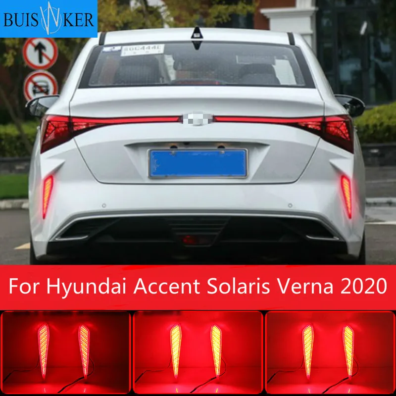 

Rear High Mount Stop Lamp 3rd Third Brake Light Rear Additional Brake Light For Hyundai Accent Solaris Verna 2020