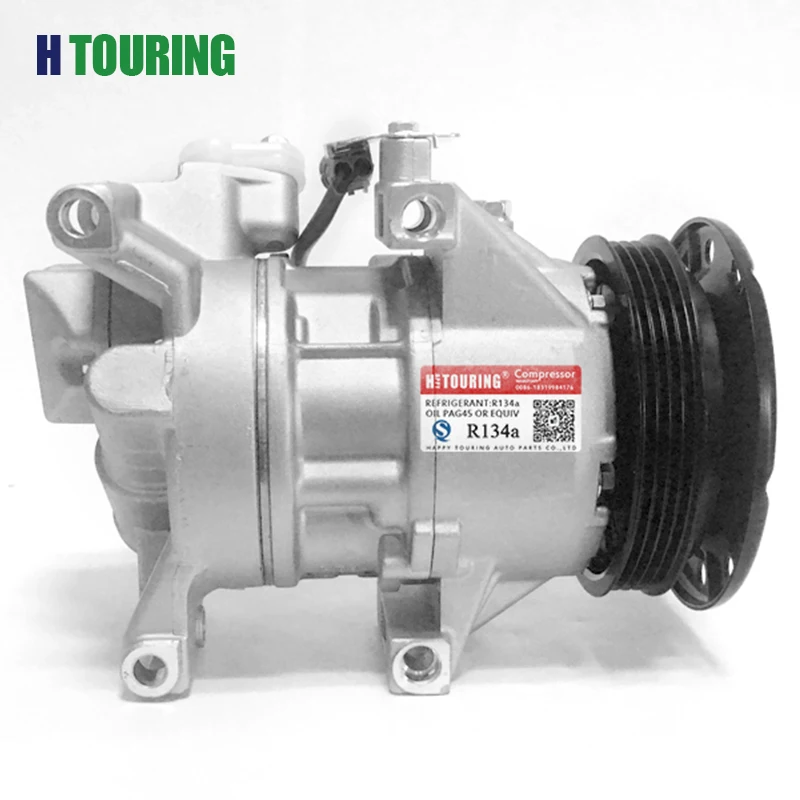 Compresor de CA 5SE09C A/C para Toyota Yaris Echo Vitz 88310-0D141 447220-9465 88310-0D140 447220-9463 88310-0D071 447180-5940A.