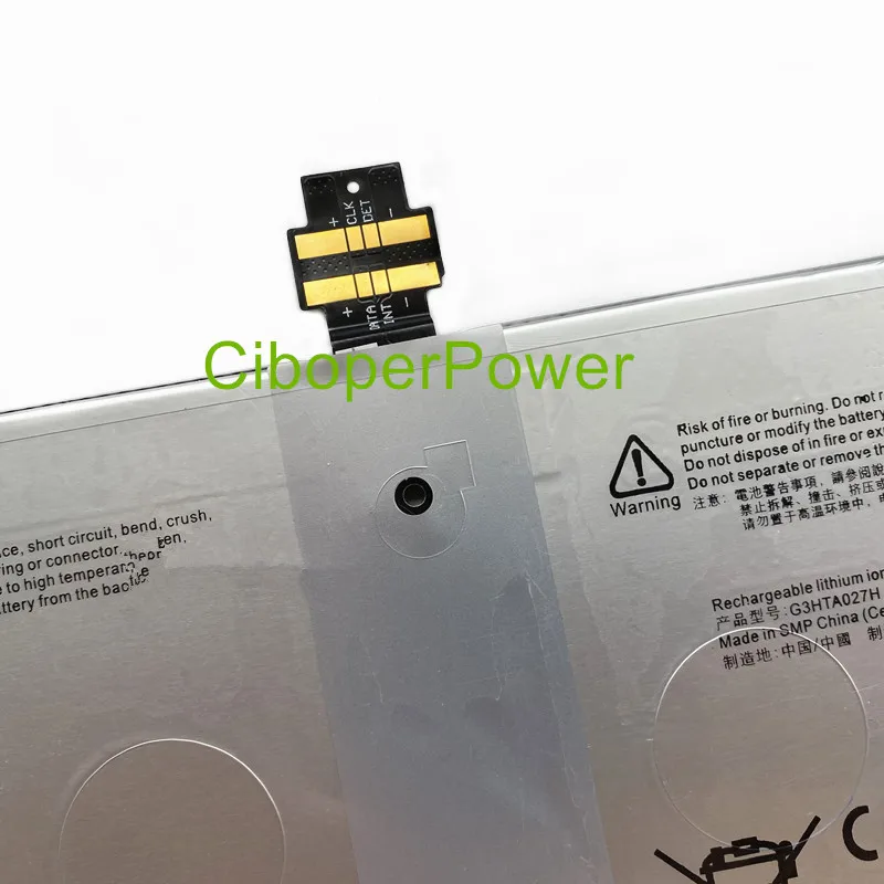 Original quality G3HTA027H DYNR01  Battery for Pro4 PRO 4 1724 Table DYNR01