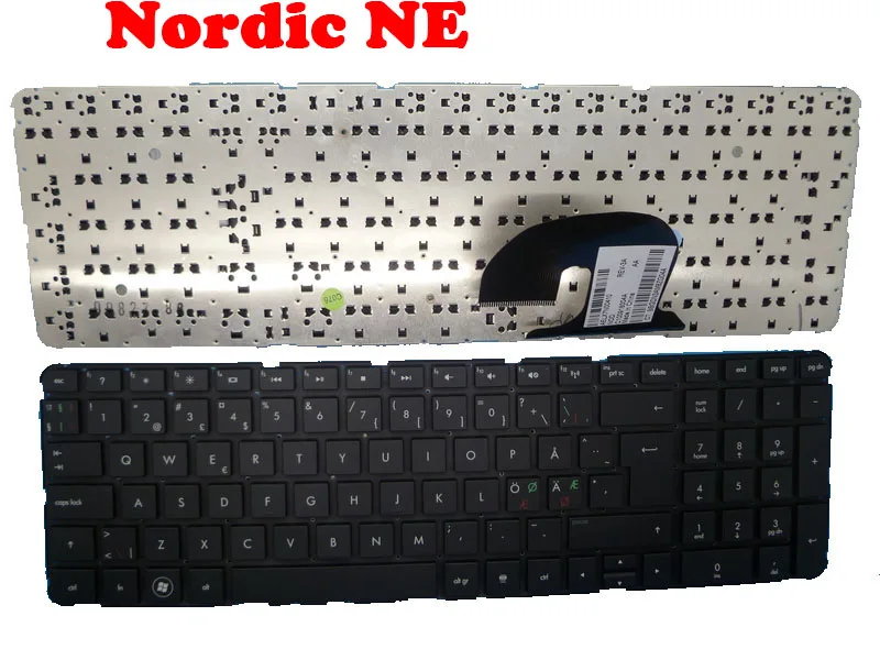 

Laptop Keyboard For HP DV7-4000 605344-DH1 605344-031 605344-001 United Kingdom UK/Nordic NE/United States US NO Frame