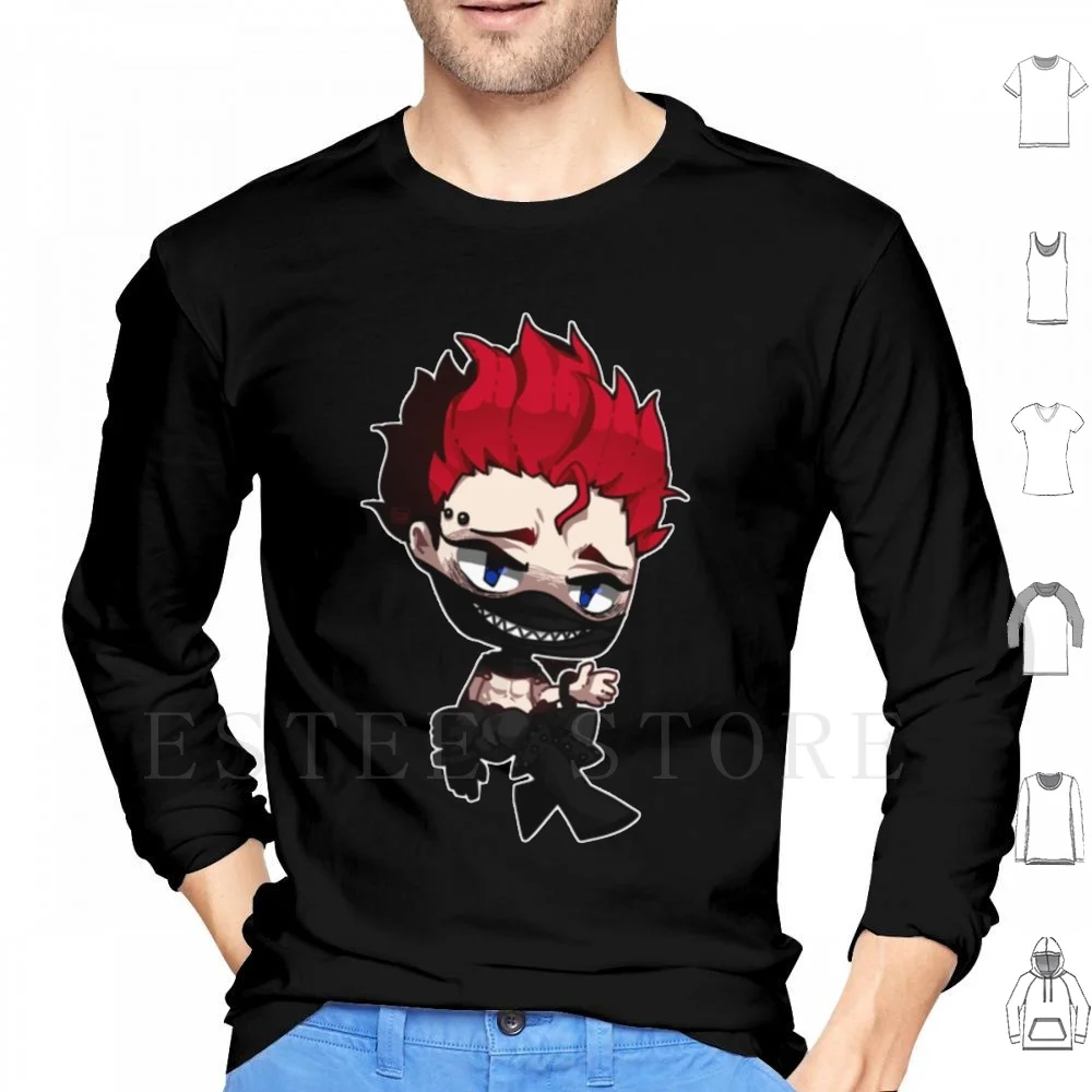 Demon Antimagic Asta Hoodies Long Sleeve Demon Antimagic Asta Black Cover Blackcover Sleeve Anime Yuno Pole Magic