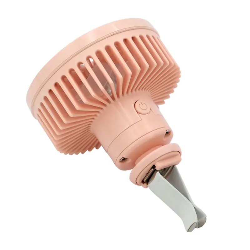 3ความเร็วพัดลมUSBสำหรับVent Air Carติดตั้งรถAuto Coolerพัดลมระบายความร้อนสำหรับSedan SUV AutoยานพาหนะLED Light