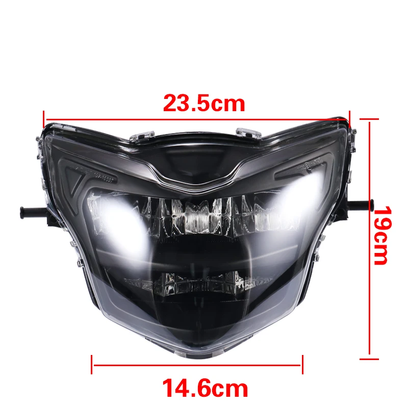 For Yamaha LC135 V2 V3 V4 V5 V6 LED Headlamp Motorcycle Scooter Headlight Front Lamp High Low Beam Driving Light