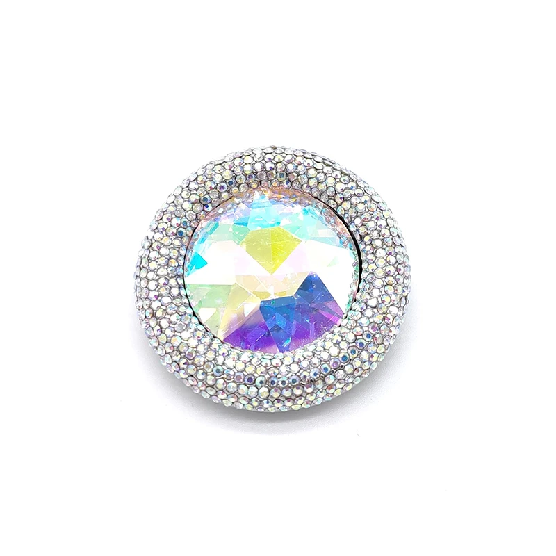 PD BROOCH 2021 New High-grade Snake Flower Moon Round Crystal Zircon Brooch Brooch Wholesale Vintage Crystal Animal Jewelry