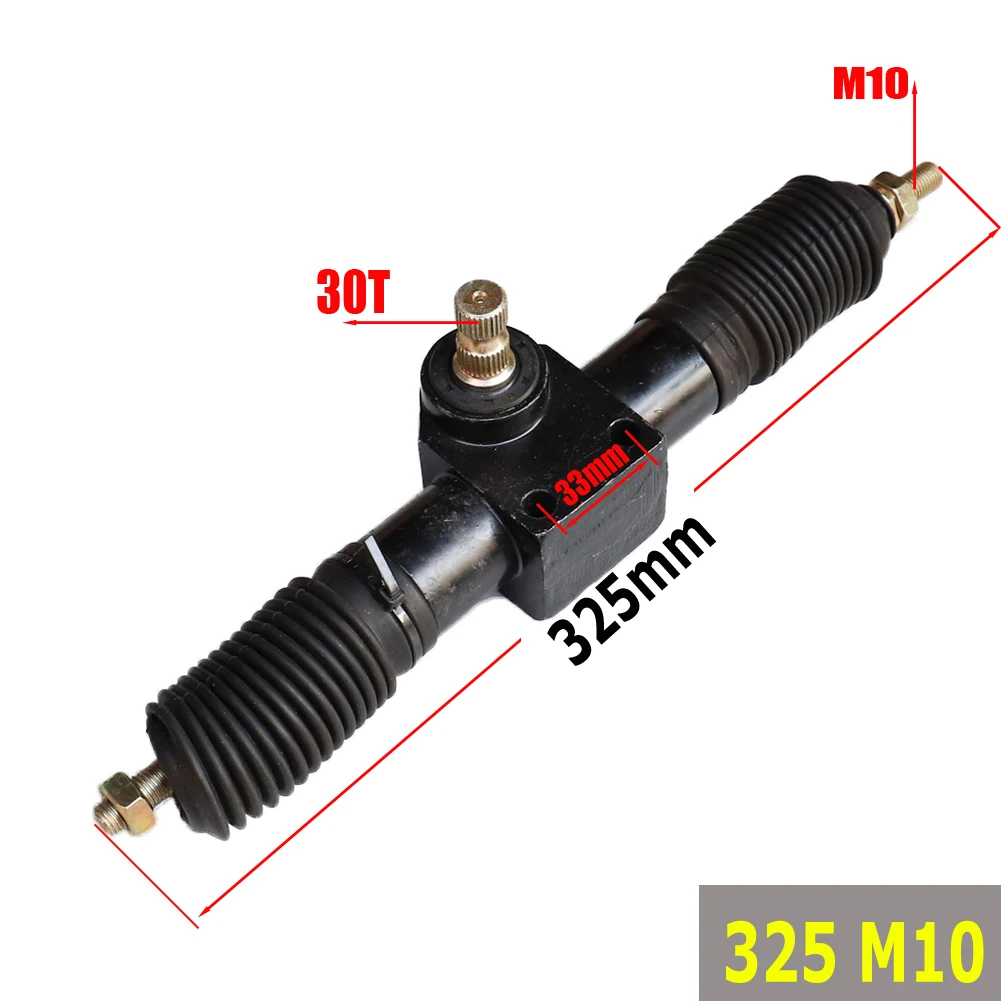 325mm Power Steering Gear Rack Pinion Assy Fit For DIY China Go Kart Buggy Karting ATV UTV Bike Parts