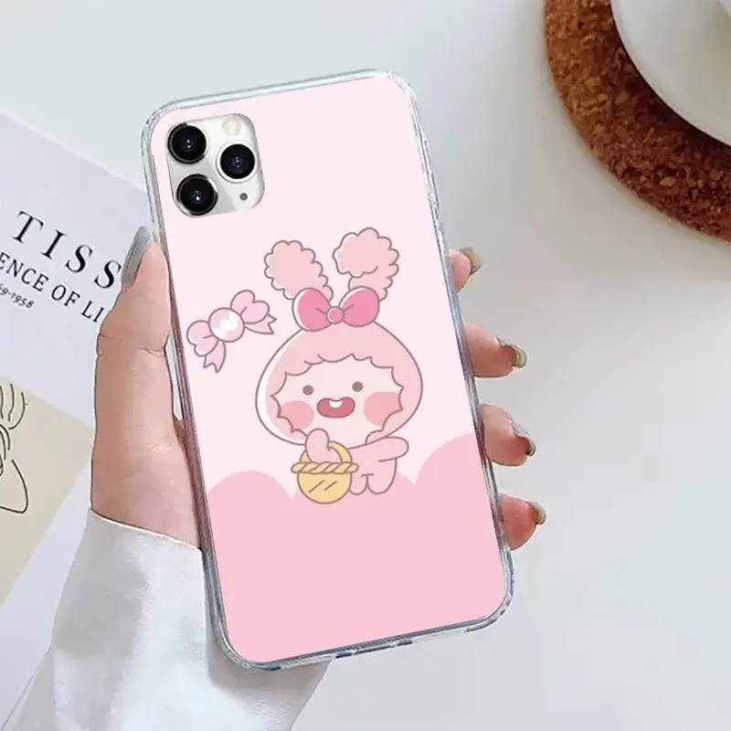 cute apeach Phone Case Case For iphone 13 12 Pro Max X XS MAX 6s 78 Plus Cover Bumper for SE 2020 phone case