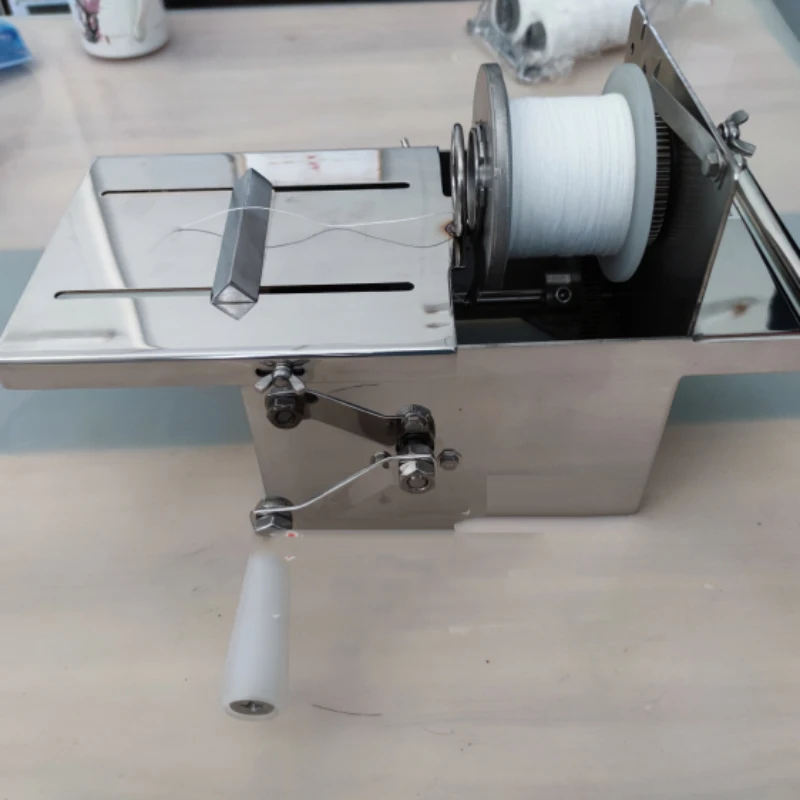 الفولاذ المقاوم للصدأ السجق الكمي آلة تقطيع 32 مللي متر/42 مللي متر عيار السجق الخافق التلقائي السجق ماكينة ربط