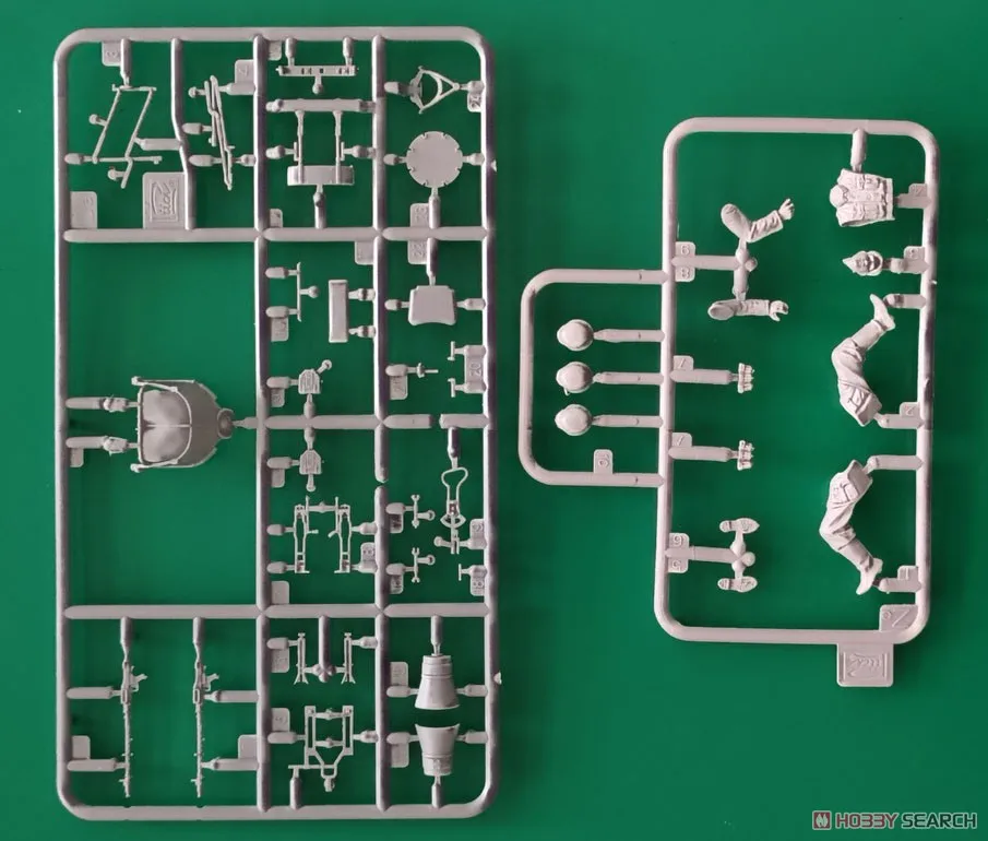 Modele Riich RV35047 1/35 niemiecka maszyna przeciwlotnicza uchwyt na broń z Solider zestaw modeli do składania montaż