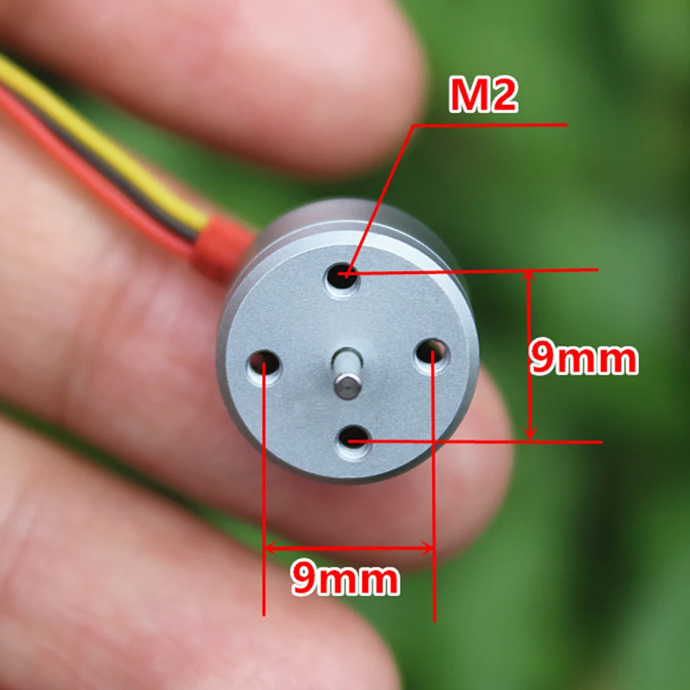 DC 3.7V-11.1V 7.4V 4300KV Mini 1104 3-phase Brushless Micro Motore Del Motore Esterno Del Rotore NdFeB Forte Magnete BLDC per Quadcopter Ala Fissa