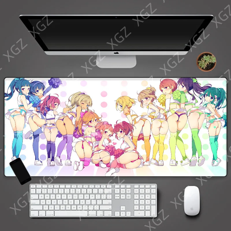 

Yuzuoan XL Big Mouse Pad Gaming Accessories PC Notebook Computer Game Player Mouse Animation Non-slip Waterproof Laptop Pad