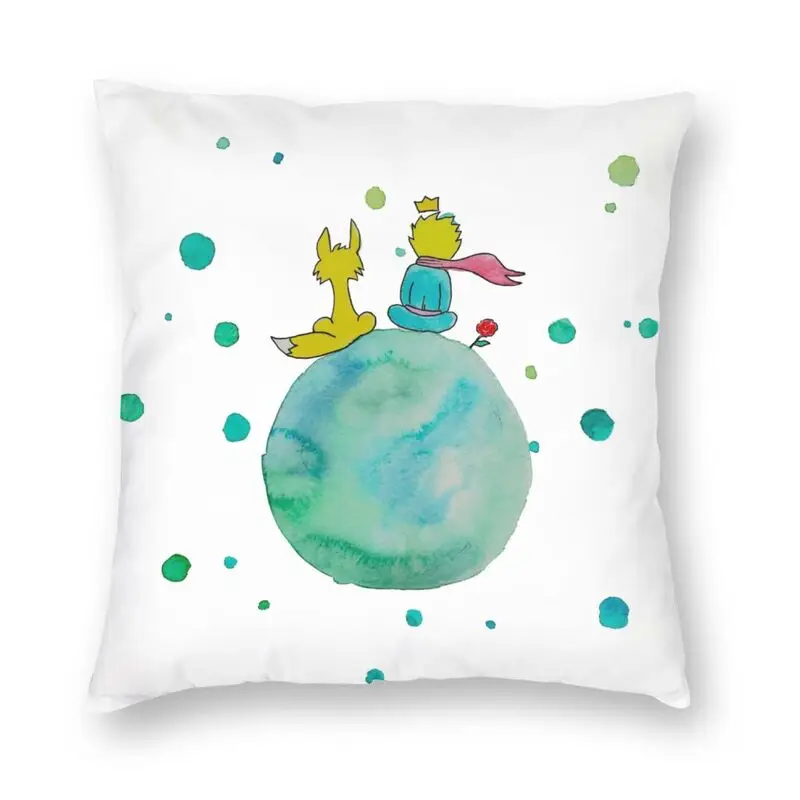 Fashion The Little Prince Throw Pillow Cover Home Decorative Le Petit Prince Cushion Cover 40x40 Pillowcover for Living Room