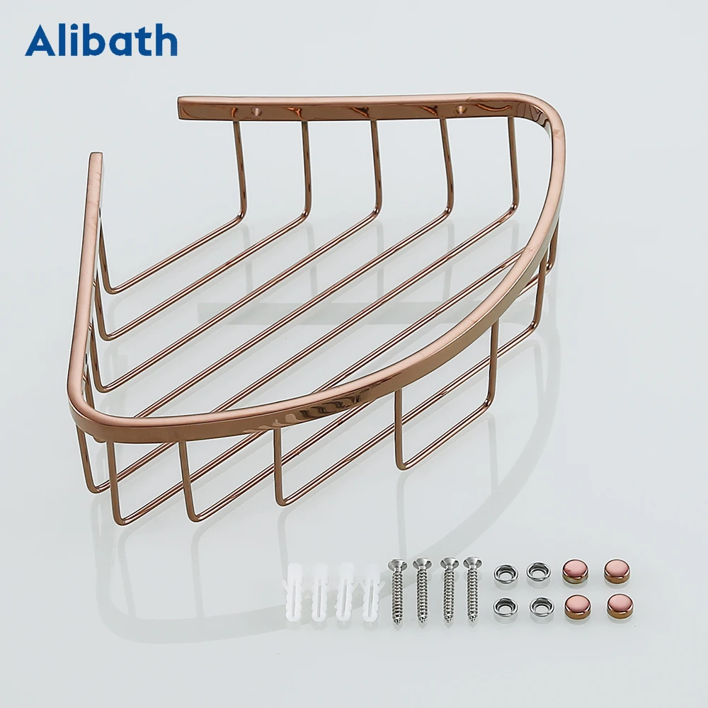 Bathroom Shelf Black Stainless Steel Wall-Mounted  Shampoo Shelf Cosmetic Shelves Kitchen Nets Shelf Storage Rack Organizer Rack