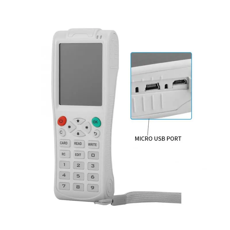 English Version Newest Icopy5 Duplicator With Full Decode Function Smart Card Key Machine Rfid Copier Fuid Key Reader Nfc Writer