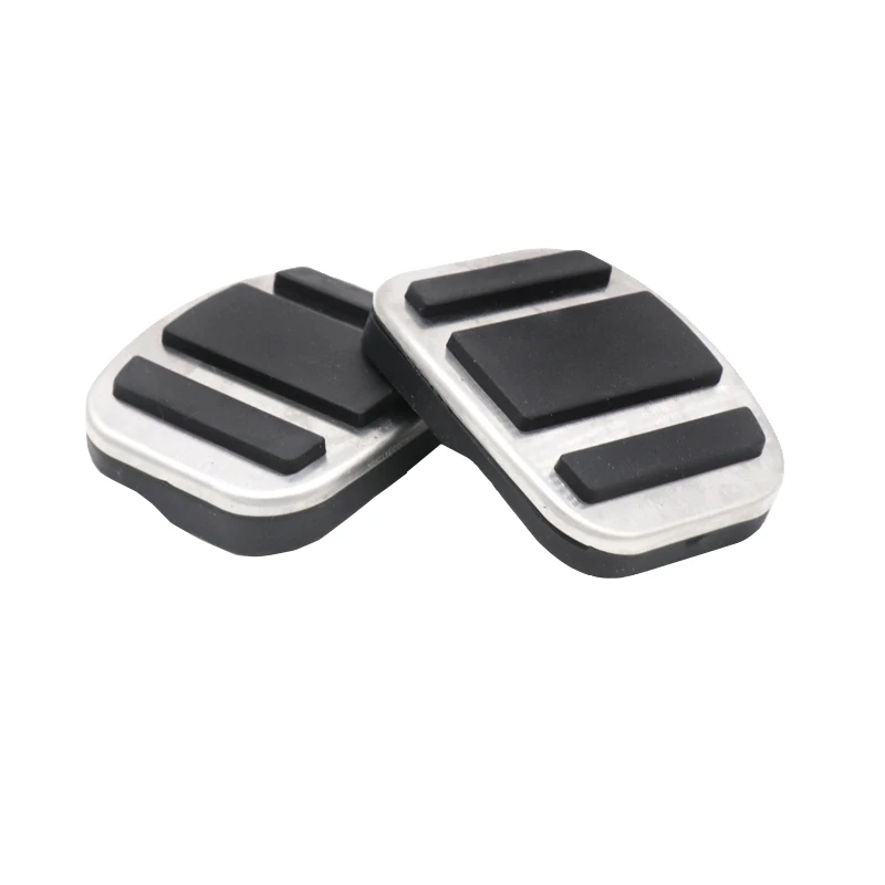 Car Rest Brake Accelerator Fuel Gas Pedal Cover Pad For Peugeot 3008 5008 GT 2017 2018 2019 LHD Pedal Pad Mats Cover Accessories
