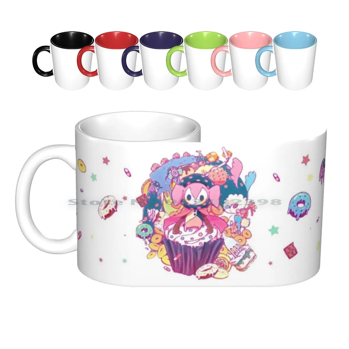 Puella-tazas de cerámica para café, té de la leche, Madoka Magi Shoujo