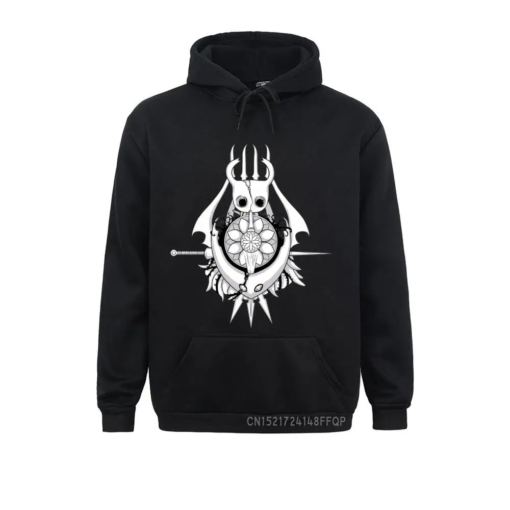 

Humor Hollow Knight Sweatshirt Men Hoodie Pocket Soft Pullover Skull Video Game High-Grade Fabrics Male Coats Plus Size