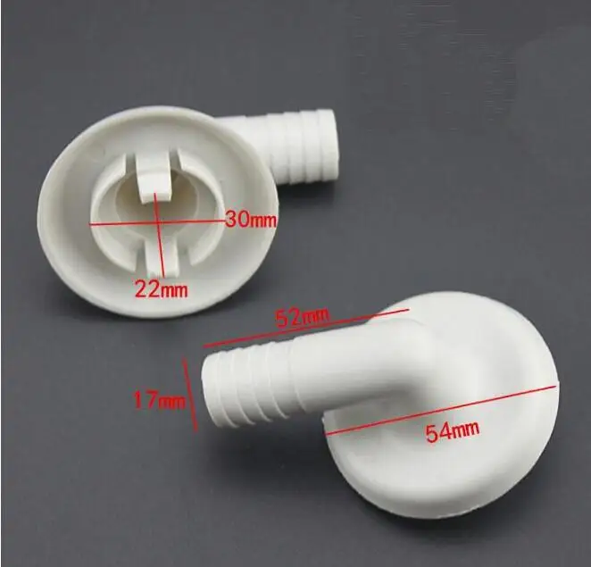 Air Conditioner Parts A/C drain plastic pipe adapter 17mm