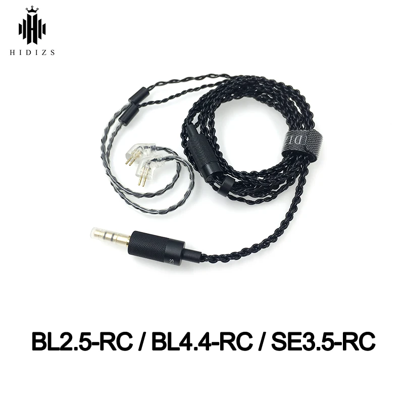 

Hidizs BL2.5-RC,BL4.4-RC,SE3.5-RC Single-Ended With 2 Pin 0.78 MM Made For MS1/MS4 Balanced Cable Earphone Accessories