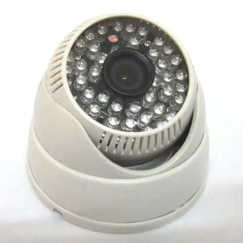 

1/3" 420TVL CCD IR Color CCTV Dome Security Wide Angle Camera 48 LEDs Night Vision