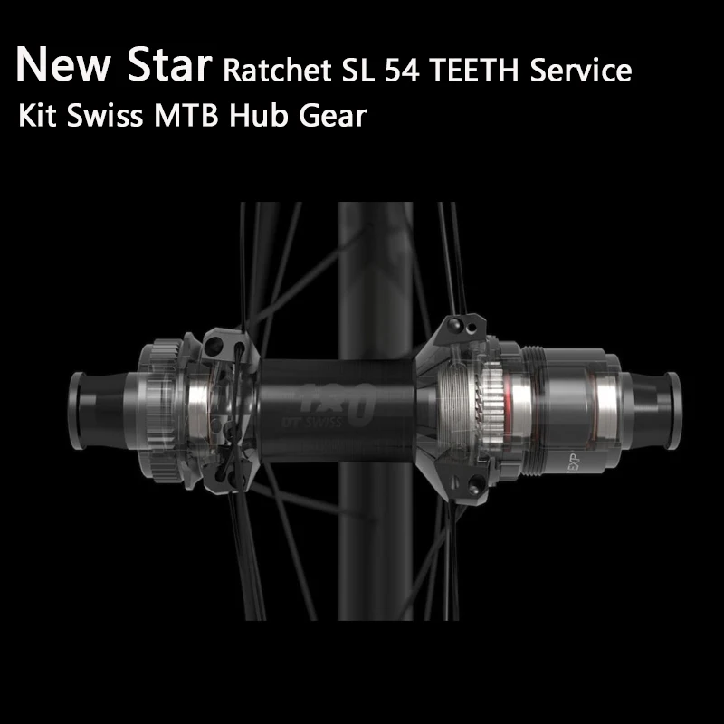 

New Star new Ratchet SL54 TEETH Service Kit Swiss MTB Hub Gear For new 180/240 EXP Bicycle Hub Cycling Parts
