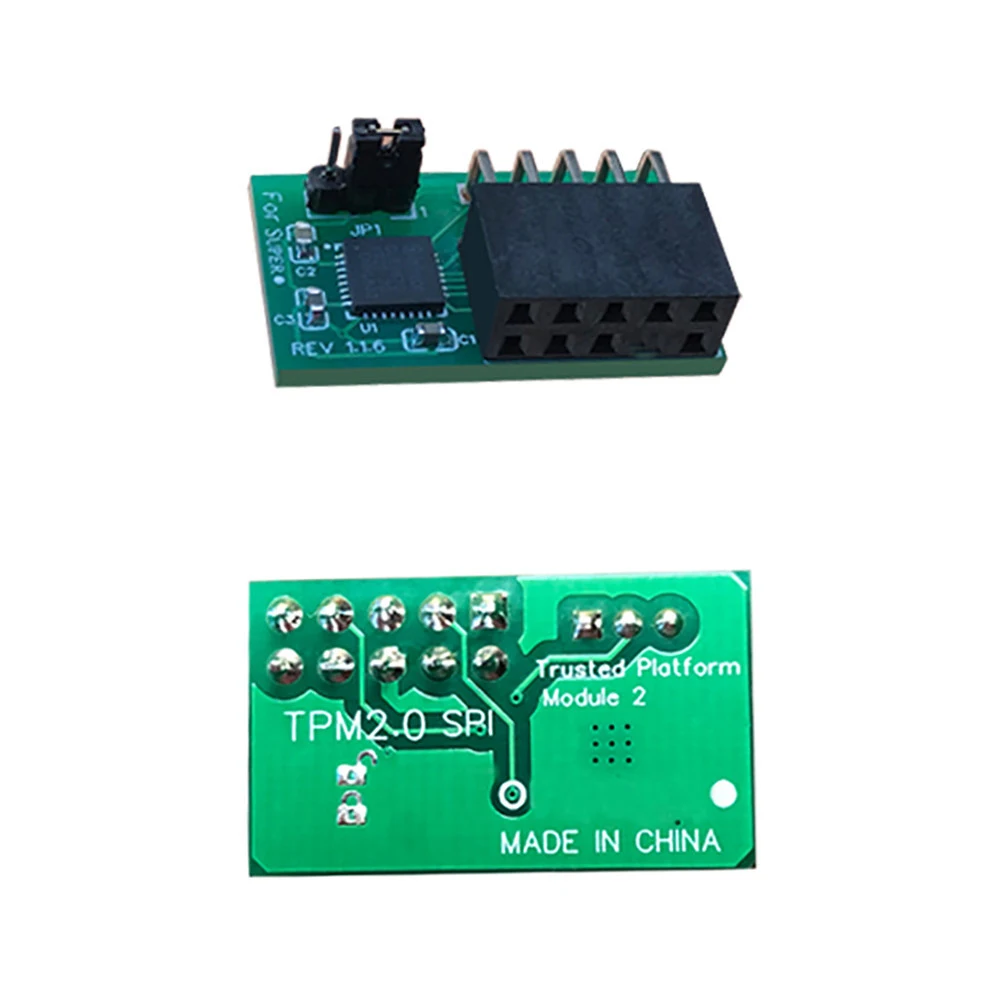 For MSI Motherboard TPM 2.0 Encryption Security Module Remote Card 10Pin SPI TPM2.0 Security Module