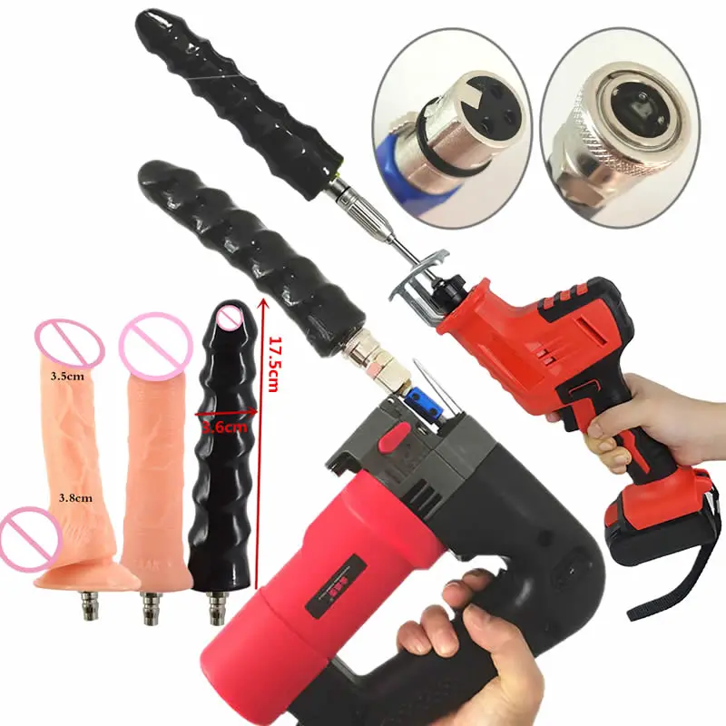 Sex Machine DIY Accessories Dildo Connector Toys Adapter Fits Most Standard Reciprocating Saws Curved Saw Saber Saw Attachment