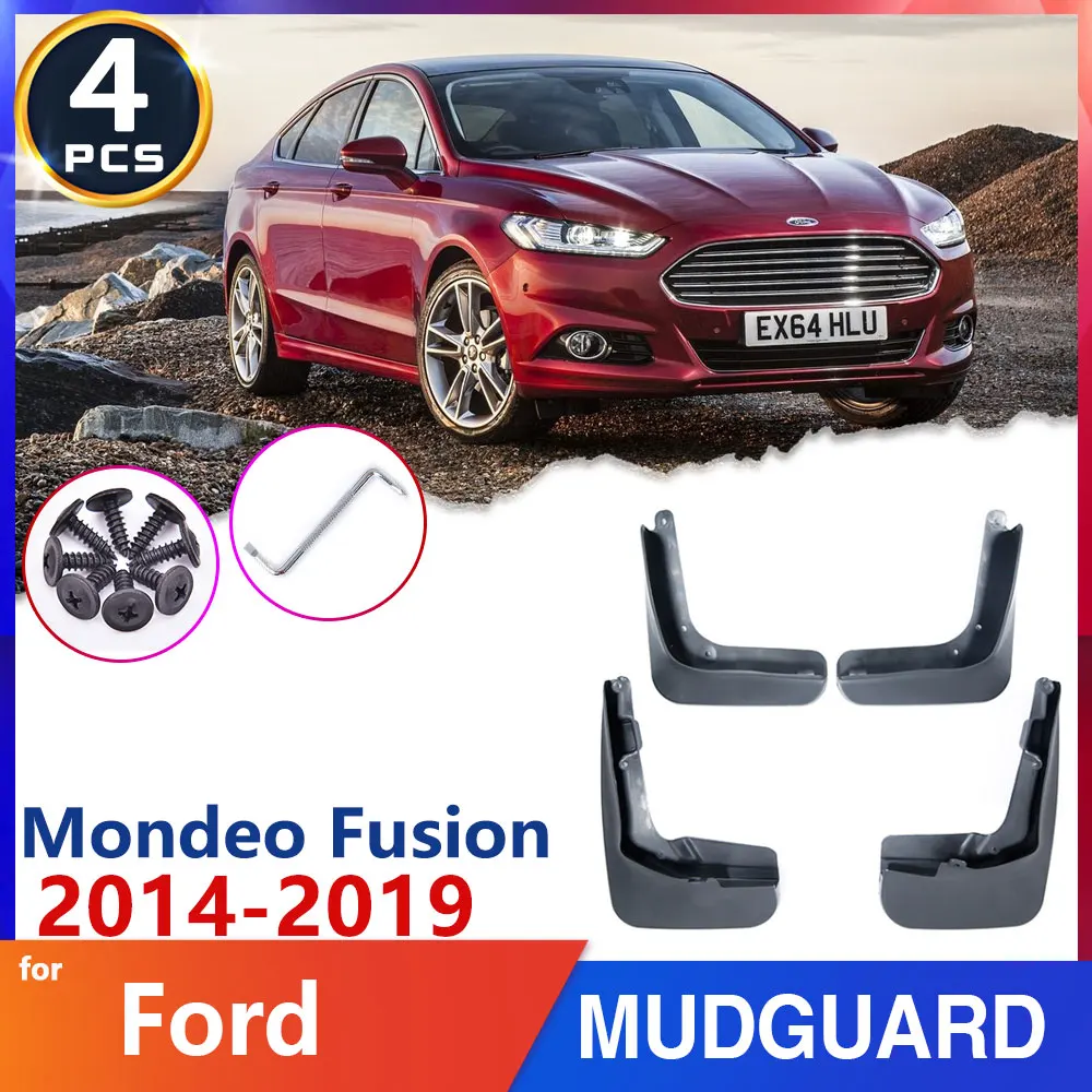 

Car-Mud-Flap Tire Fender for Ford Mondeo Fusion MK5 2014~2019 CD391 2015 2016 2017 2018 Mudflaps Mudguard Auto-Accessories-Goods