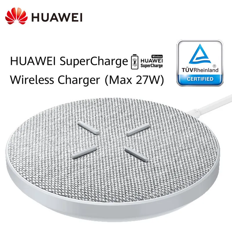 

Huawei Wireless Charger Max 27W Super Charge Qi Wireless Charger CP61 For iPhone 11 Samsung S10 S20 Huawei P30 Pro Mate 30 Pro