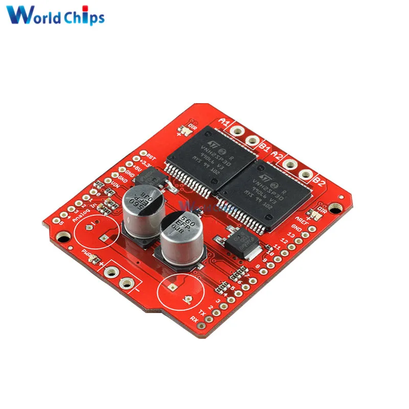 Dual VNH2SP30 Stepper Motor Driver Module 16V 30A Monster Moto Shield Replace L298N For Arduino