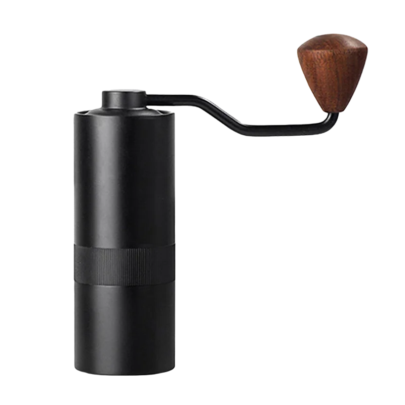 2023 Al-Alloy Body 420 Stainless Steel Burr Homeuse Espresso Mini Small Hand Mill Portable Manual Coffee Grinder