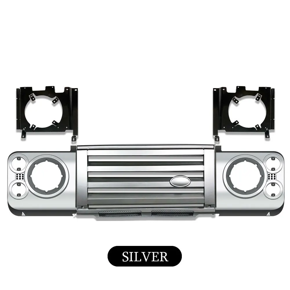 Auto Parts Car Tuing Front Middle ABS Adventure Edition Style Grille For Land Rover Defender 90 110 Vehicle