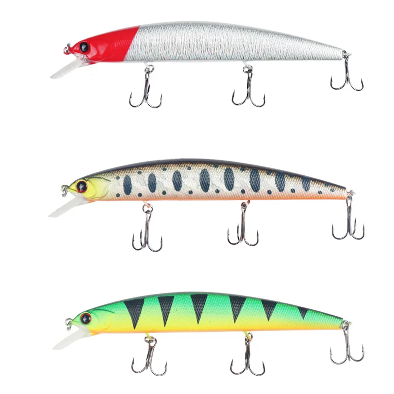 

Minnow Hard Bait Fishing Lures 130mm 20g Artificial Hard Bait Jerk Bass Pike Isca Wobblers Tackle Crankbait Freshwater Swimbait