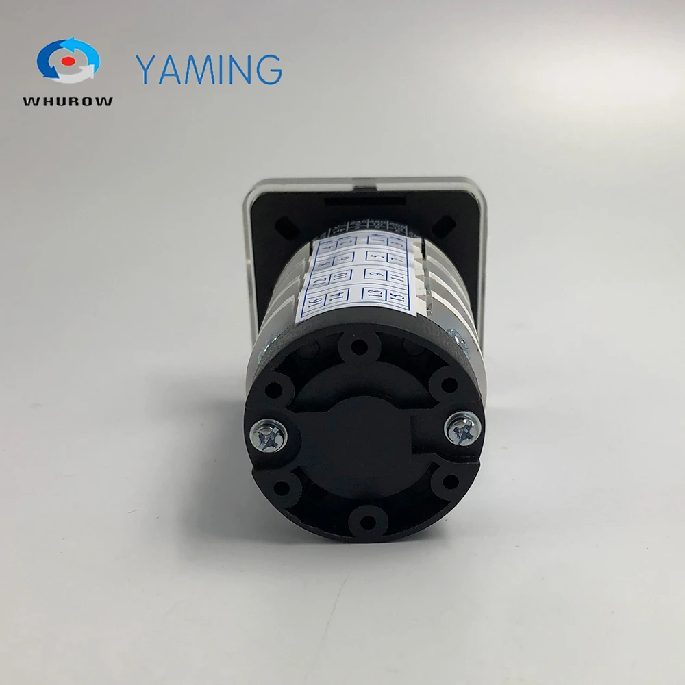 Cam Switch YMZ12-20/4 Electrical 0-8 Positions Silver Contact Latching 20A 690V 4 Poles Control Rotary Changeover Interuptor