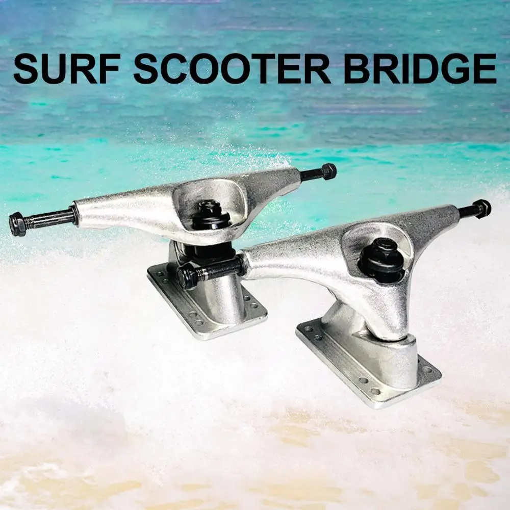 45% Discounts Hot! 2Pcs Surf Skateboard Truck Longboard Fish Board Steering Bridge Bracket Parts