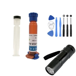 TP-2500 5ml UV Glue Loca Optical Liquid Clear Adhesive Explosion Screen Glue for Huawei iPhone Cell Phone Touch Screen Repair