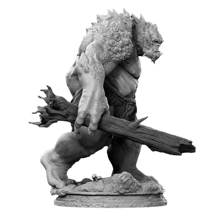 1/32 56mm 1/24 75mm Resin Model Kits Tree Goblin Monster Figure Unpainted No Color DW-011