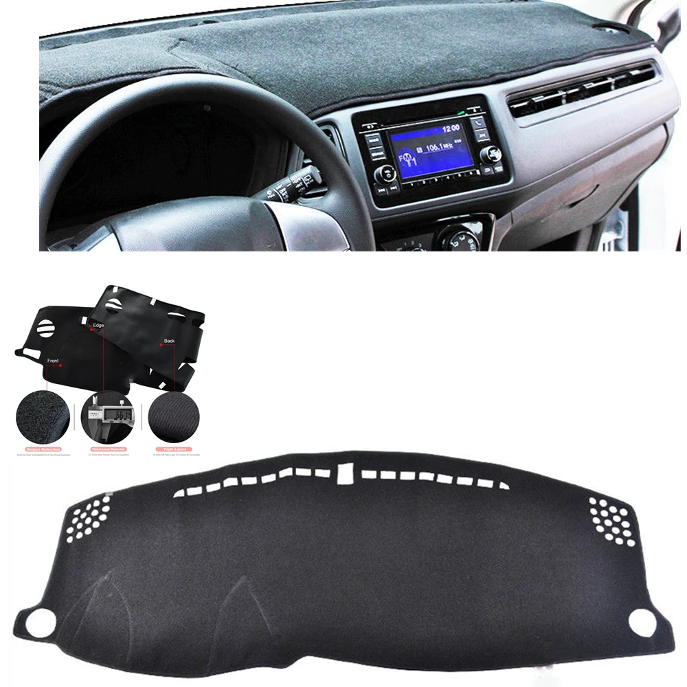 

Dash Mat Dashboard Cover Dashmat For Honda HR-V HRV Vezel 2014-2019