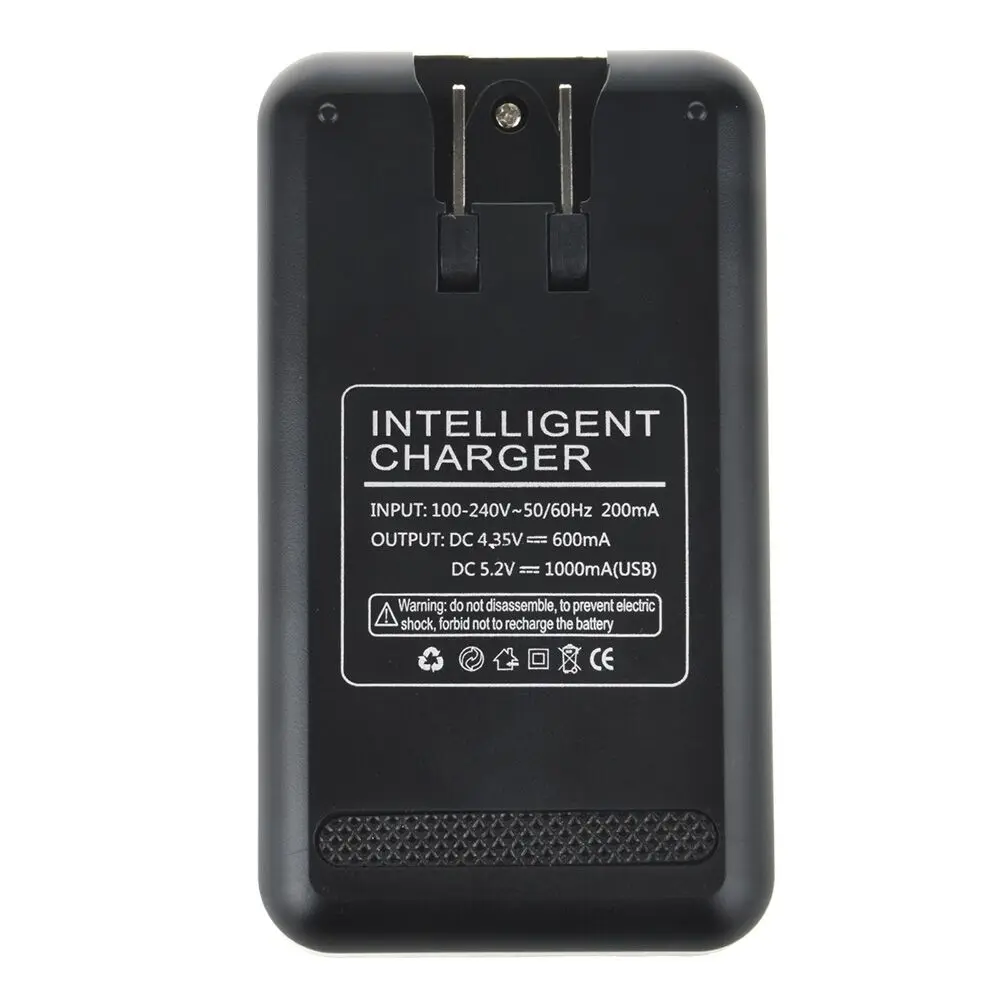 Universal Battery Charger with USB Output Port for 3.8V High-Voltage Battery of Samsung Galaxy S2 S3 S4 J5, Note 2 3, Edge,