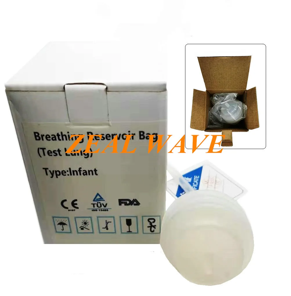 

Applicable To Draeger Maike's Breathing Anesthesia Machine Neonatal Baby Children Medical Silicone Simulated Lung