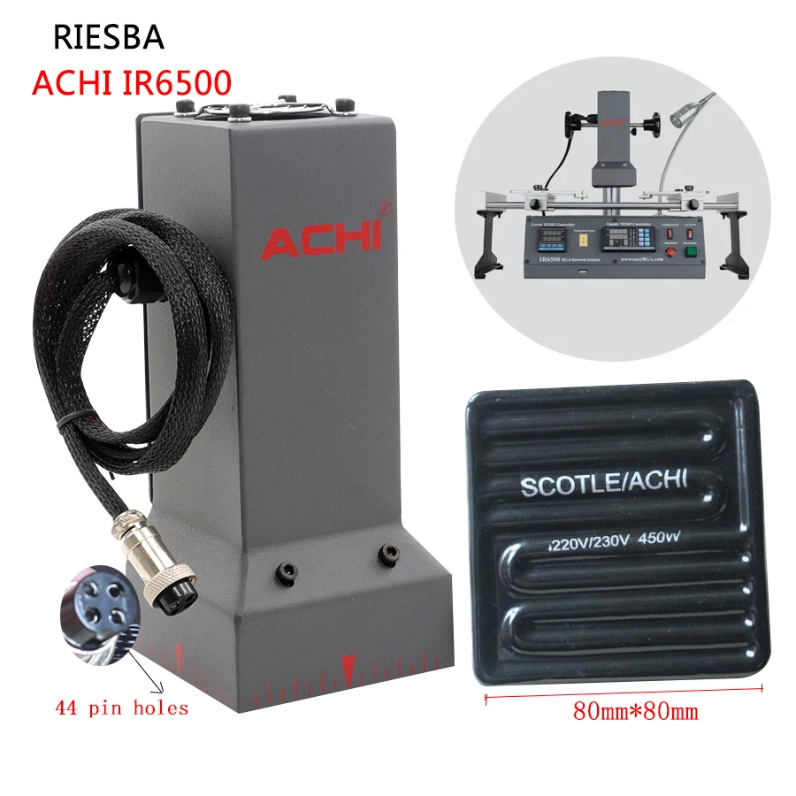 BGA ACHI IR6500 Infrared upper heater top head built-in 450W ceramic plate