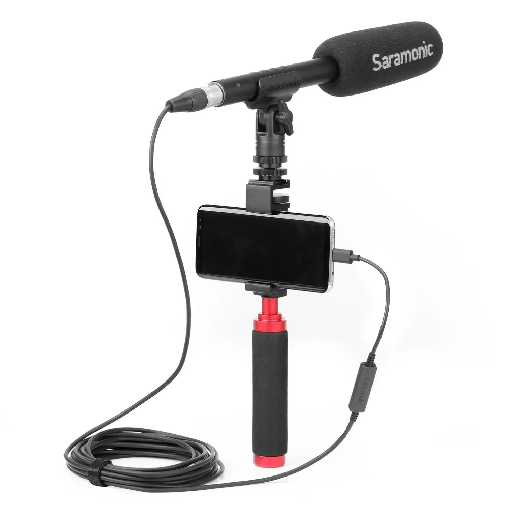 Saramonic UTC-XLR 6M สายอะแดปเตอร์ XLR Input และ USB Type-C Audio Interface สำหรับ Pro XLR mic & Android สมาร์ทโฟน