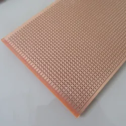 2pcs Stripboard prototype print Circuit Board 9.6x24cm pitch 2.54mm breadboard platine lochraster pcb paper with stip joint line