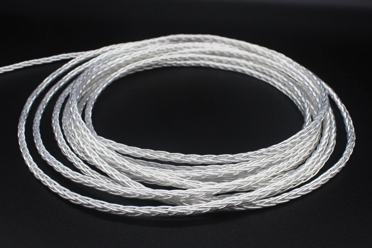 2.5 Sang 3.5Mm 4 Cực Cân Bằng 8 Mạ Bạc Tai Nghe Cáp Chuyển Đổi 2.5Mm Sang 3.5Mm cân Bằng AUX 1M