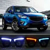 안개등 구멍이 있는 LED 자동차 drl 주간 주행등, 마쓰다 cx-5 cx5 cx 5 2012 2013 2014 2015 2016, 12V, 2 개 2